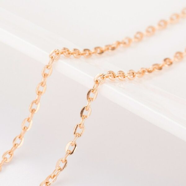 Women Accessories Hot Fashion Gold Silver Metal Chain Bar Circle Lariat Necklace Long Strip Pendant Necklaces Jewelry - immagine 2