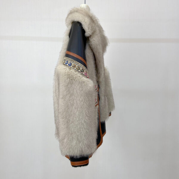 Faux fur jacket Women's temperament jacket - immagine 3
