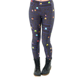 Black Milk New Maze Print Pacman Women Leggings Skinny Long leggins women pant
