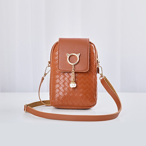 Bag Female Niche Bag Mini Mobile Phone Bag New Women Trend Ins Shoulder Messenger Bag - immagine 5