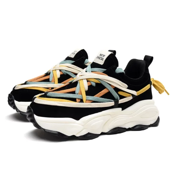 Shoes Men Sneakers Male Casual Mens Shoes Tenis Luxury Shoes Trainer Race Breathable Shoes Fashion Loafers Running Shoes for Men - immagine 5