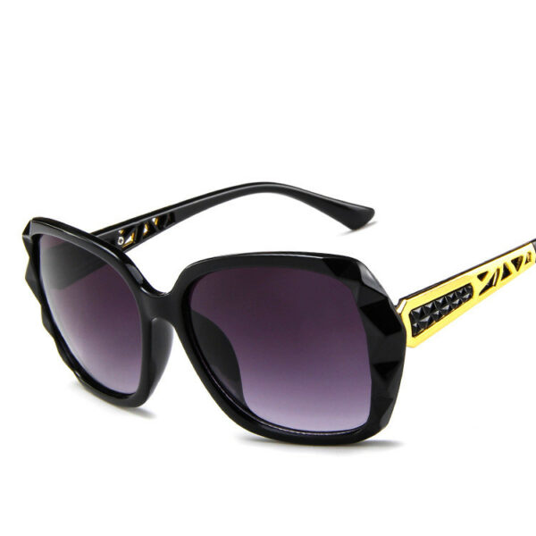 Classic Oversized Sunglasses Women Brand Designer SquareLadies Sun Glasses Driving Vintage UV400 Glasses Feminino Oculos - immagine 3