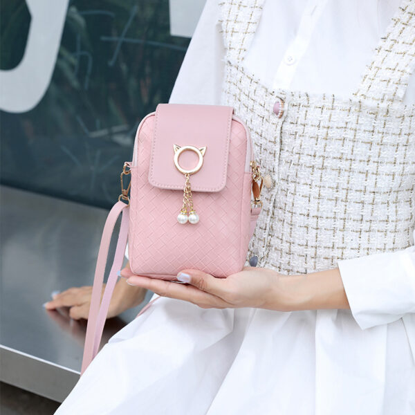 Bag Female Niche Bag Mini Mobile Phone Bag New Women Trend Ins Shoulder Messenger Bag - immagine 4