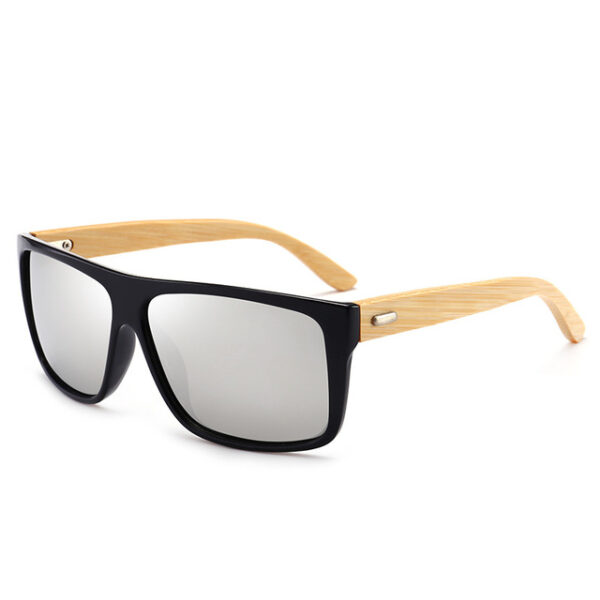 Men's Goggle Driving Sunglasses Men Classic Bamboo Leg Sun Glasses For Men High Quality Outdoor UV400 Gafas De Sol Mujer - immagine 8
