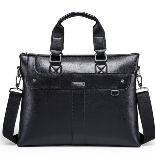 Men Casual Briefcase Business Shoulder Bag - immagine 4