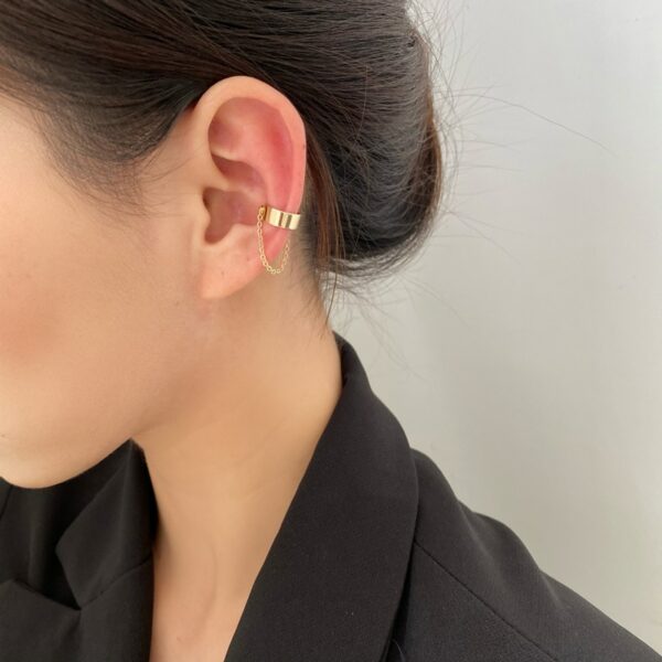 Fashion Frog Ear Cuffs Siliver Ear Cuff Clip Earrings For Women Earcuff No Piercing Fake Cartilage Earrings - immagine 20