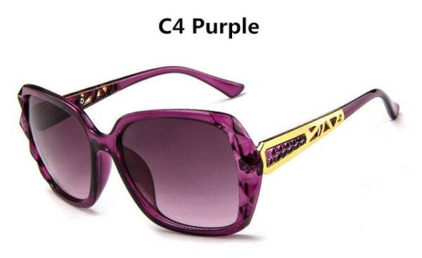 Classic Oversized Sunglasses Women Brand Designer SquareLadies Sun Glasses Driving Vintage UV400 Glasses Feminino Oculos - immagine 11