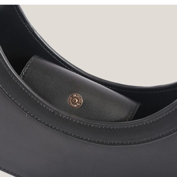 Cutout Personality Ring Tote Briefcase Bags For Women Luxury Designer Handbag New Fashion High Quality Texture Handbag - immagine 6