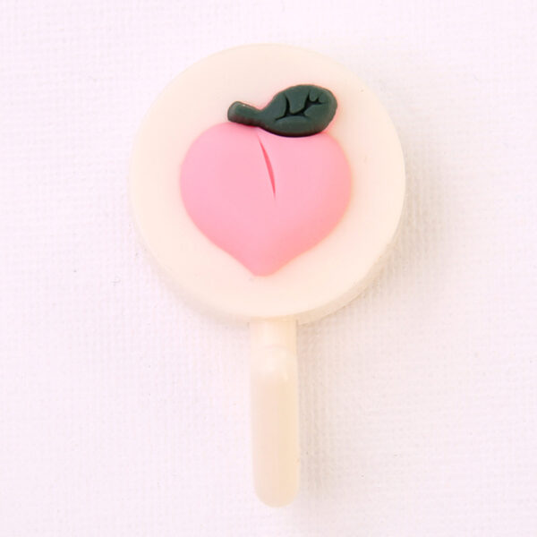 Ins Cute Cartoon Viscose Hook Kitchen Wall Hanging Bathroom Nail-Free Door Rear Coat Hook Seamless Adhesive Hook - immagine 9
