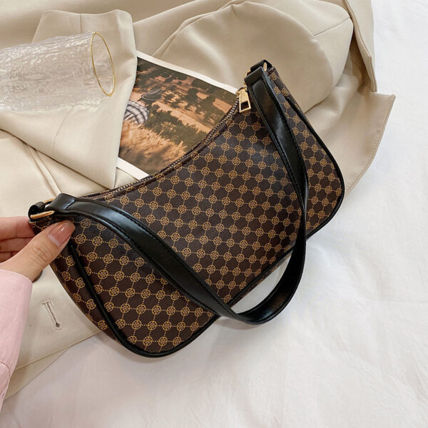 New Fashion Shoulder Bags Women Retro Women's Bags French Bags Underarm Bags Trendy Baguettes Retro Satchels - immagine 6