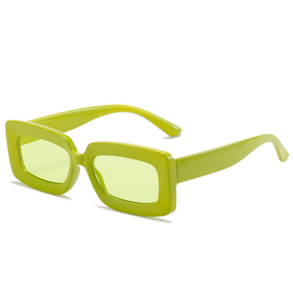 New Square Sunglasses Beach Small Frame Glasses Fashion Beach Jelly-Colored Sunglasses Women - immagine 11