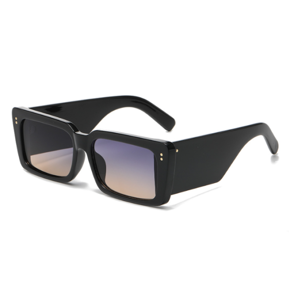 New style sunglasses Women fashion square Sunglasses Personalized street shooting net red glasses UV resistant sunglasses - immagine 2