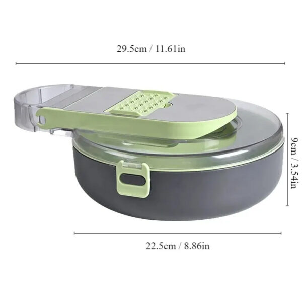 Hot Selling Vegetable Chopper Slicer  Veggie Dicer Cutter for Onion Tomato Potato Food Chopper with Draining - immagine 5