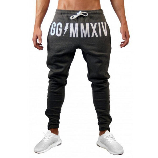 Mens Cotton Sweatpants Gyms Pant Fitness trousers Joggers Workout Pencil Pants - immagine 11
