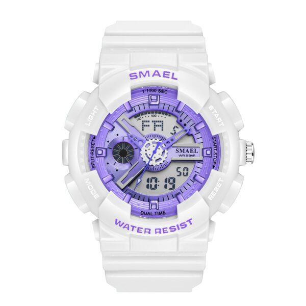 SMAEL 8026 Top Brand Men's Watches Luxury LED Sport Waterproof Military Watch Men Casual Digital Chronograph Clock Relogios Masculino - immagine 14