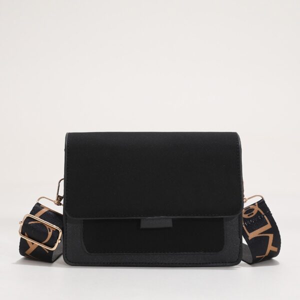 Casual retro bag women's casual shoulder bag Korean style simple crossbody small square bag - immagine 5