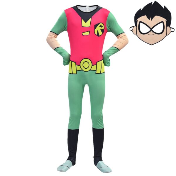 Cosplay Teen Titans GO Teenage Titans Attack Ha Yi jumpsuit - immagine 7