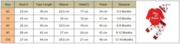 Lovely Baby Boy My First Christmas Letter Romper Kids T-Shirts Pant Newborn Hat Outfits Girl Xmas Set Autumn Clothing 2PCS Sets - immagine 6