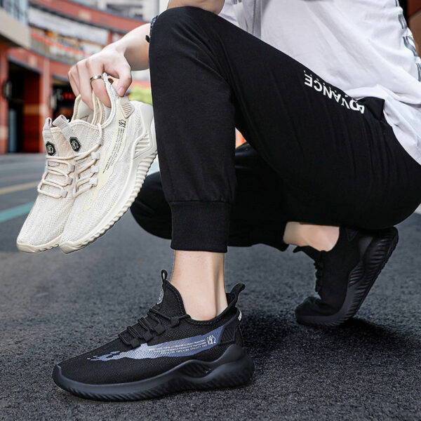 New Youth Mens Fashion Sports Shoes Casual Running Cloth Shoes Mens Fashion Cloth Shoes - immagine 3