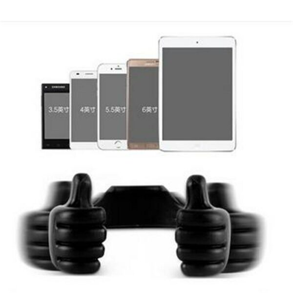 Portable mobile cell phone tablet Thumb holder support stents For Oukitel C10 C12 C13 C15 C16 C17 K13 K7 K12 K9 Y1000 Pro Y4800 - immagine 3