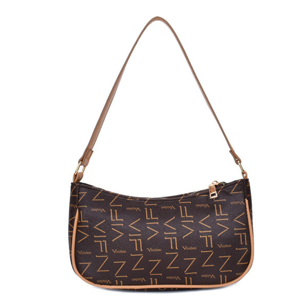 Chain Bag New Fashion Summer Retro Small Square Bag Single Shoulder Messenger Bag Women's Fashion Hand Carrying Armpit Bag