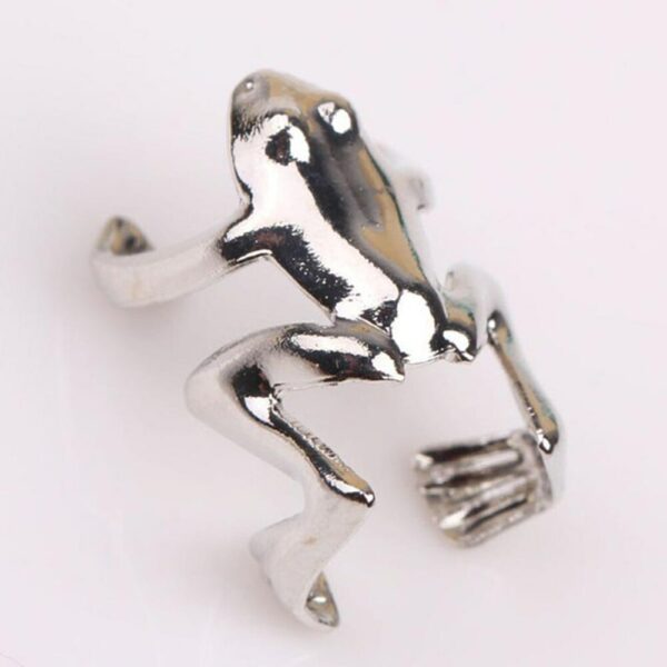 Fashion Frog Ear Cuffs Siliver Ear Cuff Clip Earrings For Women Earcuff No Piercing Fake Cartilage Earrings - immagine 6