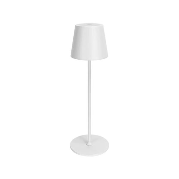1pc Portable Cordless LED Table Lamp With Stepless Dimming, 3 Color Temperature, Touch Control, Rechargeable Battery, Modern Des - immagine 4