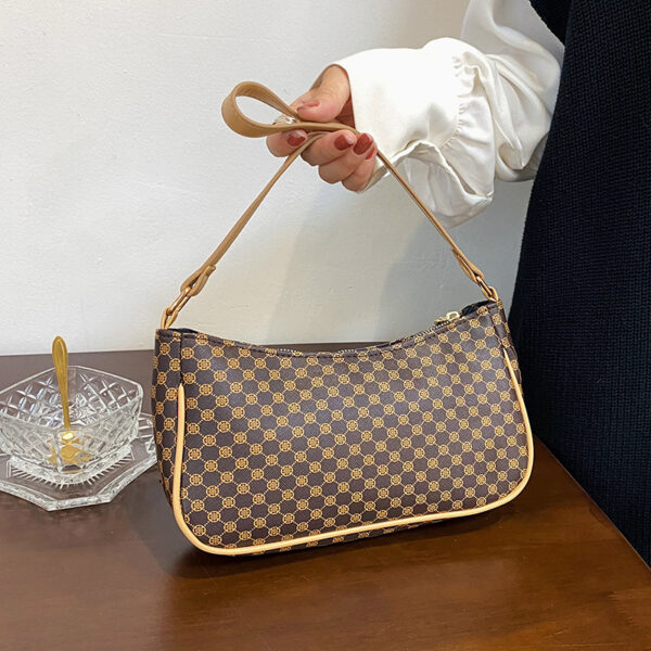 New Fashion Shoulder Bags Women Retro Women's Bags French Bags Underarm Bags Trendy Baguettes Retro Satchels - immagine 5
