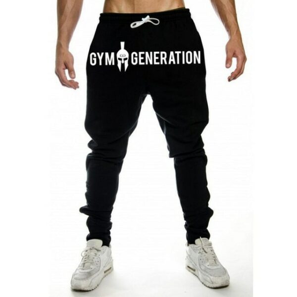 Mens Cotton Sweatpants Gyms Pant Fitness trousers Joggers Workout Pencil Pants - immagine 9