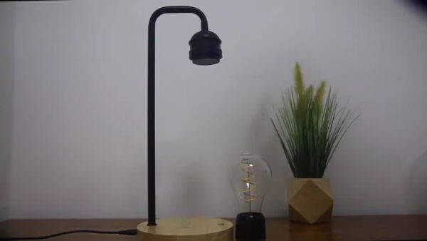 Creative Gifts Wireless charging magnetic levitation bulb crafts LED desk lamp creative suspension - immagine 6