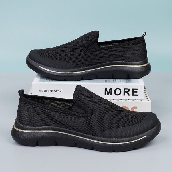 Casual shoes men's and women's cloth shoes breathable and non slip flying woven shoes outdoor casual shoes - immagine 6