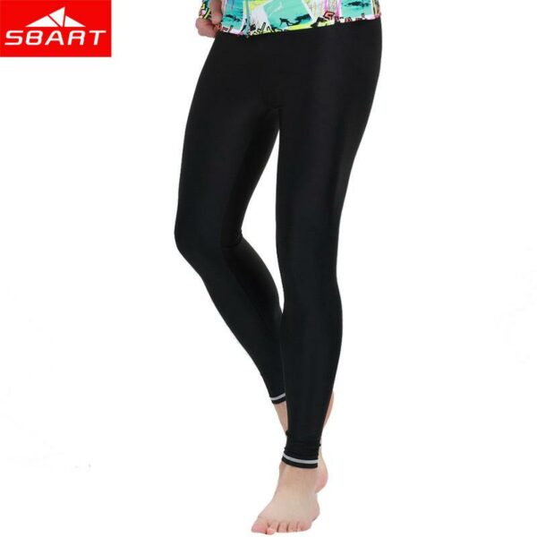 Women Surfing Leggings Wetsuit Pant Rash guard Tight Pants Swimsuit Anti-Jellyfish Snorkeling Trunks 806 - immagine 4