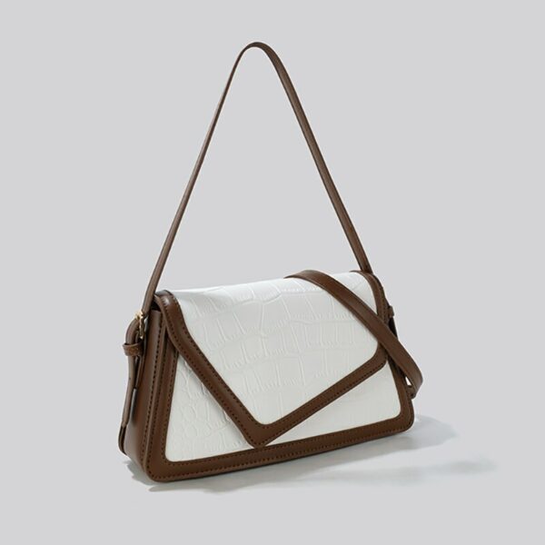Luxury Designer High Quality Contrast Color Shopper Bags For Women Handbags New Fashion Mobile Travel Shoulder Bag - immagine 9