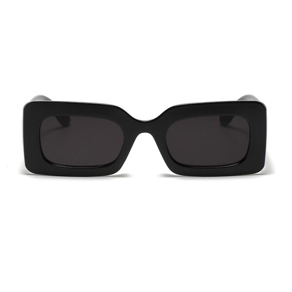 Candy colored sunglasses women's square sunglasses men's fashionable and trendy retro glasses - immagine 18