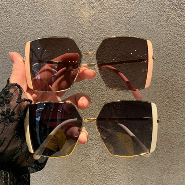 New Fashion Women Sunglasses Luxury Brand Designer Ladies Sun Glasses Vintage Shades UV400 Sunglasses Summer Eyewear - immagine 3