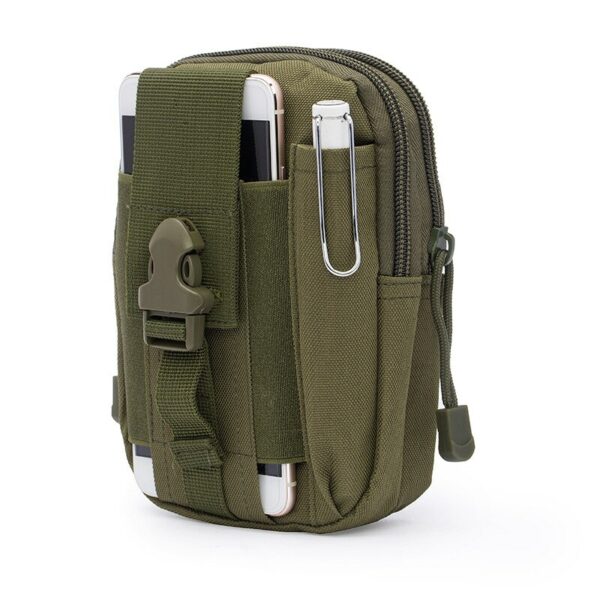 Men Waist Pack Bum Bag Pouch Waterproof Military Belt Waist Packs Molle Nylon Mobile Phone Wallet Travel Bag - immagine 4