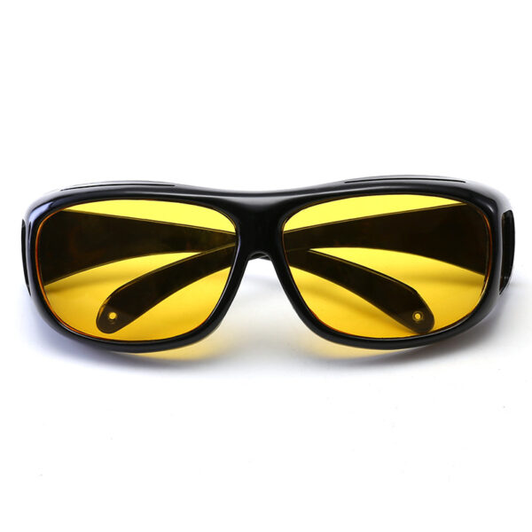 Men's Night Vision Goggles Dust-Proof Riding Glasses Multi-Function Set Of Mirror Sunglasses Driving Wind And Sand Sunglasses 1738 - immagine 7