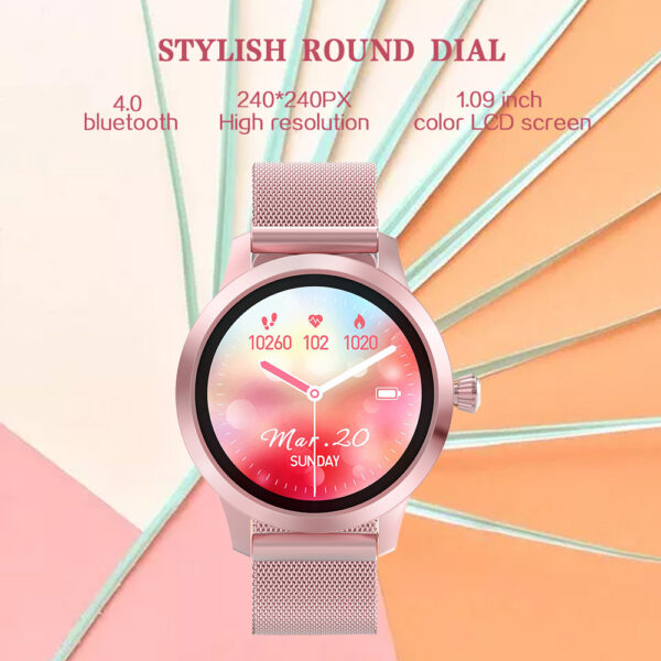 H16 Women's Smart Watch Heart Rate Sleep Sports Pedometer Watch Bracelet - immagine 2