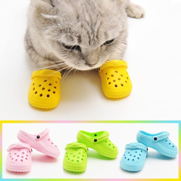 Dog shoes cave shoes beach shoes pet outings dog slippers cat home shoes sandals - immagine 9