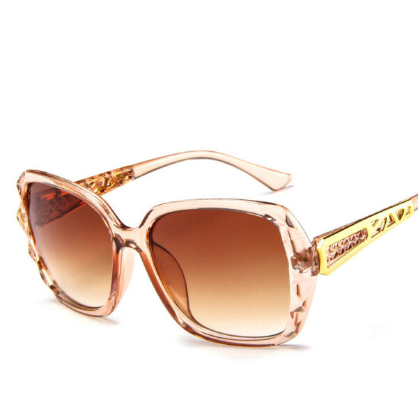 Classic Oversized Sunglasses Women Brand Designer SquareLadies Sun Glasses Driving Vintage UV400 Glasses Feminino Oculos - immagine 4