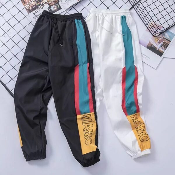2021 New Hip Hop Streetwear Joggers Pants Men Casual Cargo Pant Trousers High Street Elastic Waist Harem Pant Man - immagine 6