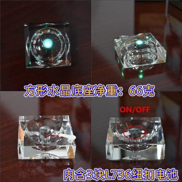 Creative Elf Ball K9 Crystal Ball Pocket Ball Monster Elf Ball Multiple Base Night Lights - immagine 8