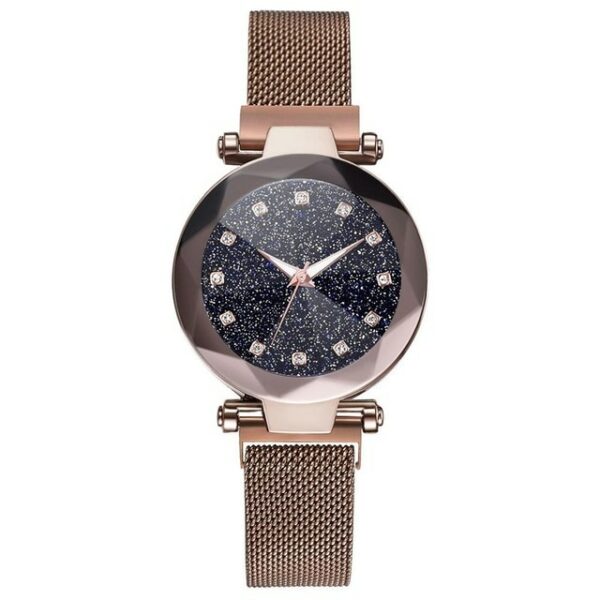 Ladies Magnetic Starry Sky Clock Luxury Women Watches Fashion Diamond Female Quartz Wristwatches Relogio Feminino Zegarek Damski - immagine 8