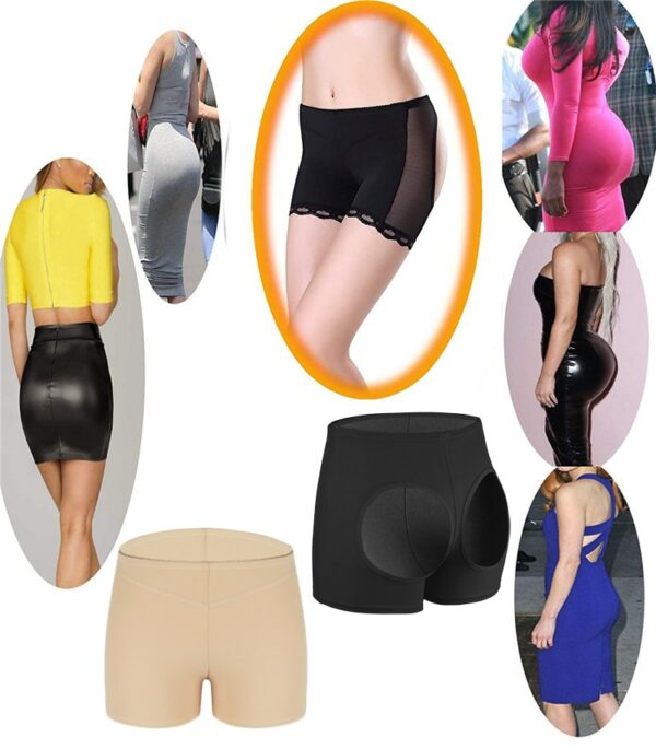 NINGMI Seamless Waist Trainer Hot Pants Control Panties Sexy Butt Lifter Brief for Women Wedding Girdle Pant Body Shapers Short - immagine 4