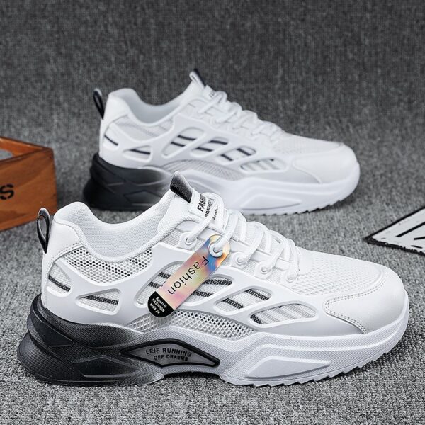Mens Sports Shoes, Mens Casual Shoes, Lightweight and Breathable, Retro and Elevated, Dads Shoes, Trendy Shoes, Colorful - immagine 5
