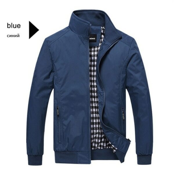 New Jacket Men Fashion Casual Loose Mens Jacket Sportswear Bomber Jacket Mens jackets men and Coats Plus Size M- 5XL - immagine 8