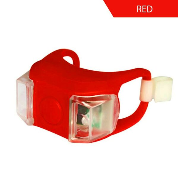 Silicone Lights Cycling Bike Accessories Mountain Bike Tail Lights Bicycle Decorative Lights - immagine 7