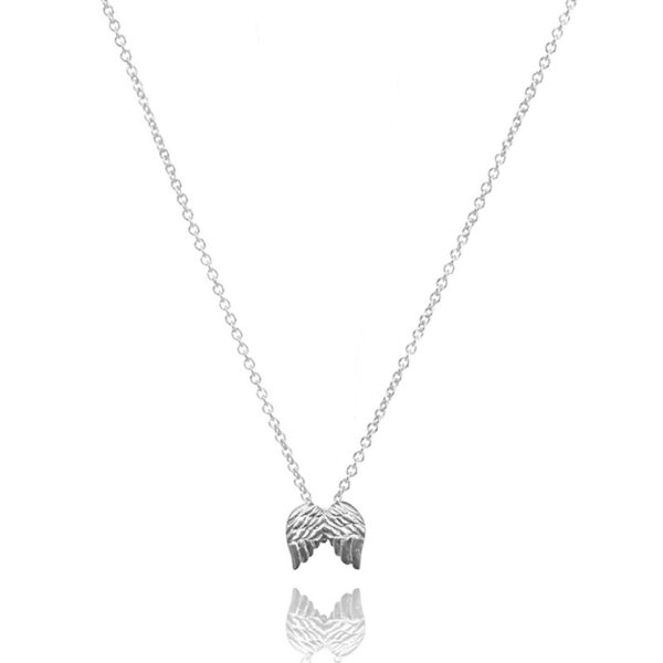 Angel Wings Instagram Wind Wings Light Luxury Gold Plated Alloy Collar Short Necklace - immagine 5
