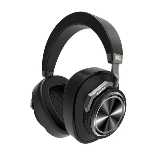 Bluedio T6S Bluetooth Headphones Active Noise Cancelling Wireless Headset For Phones And Music With Voice Control - immagine 8