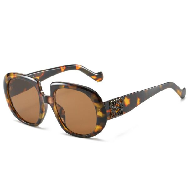 Fashion Luxury Brand Design Square Sunglasses Women Vintage Metal Flower Sequin Frame Gradient Sun Glasses For Female UV400 - immagine 10